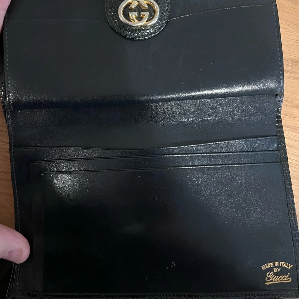 Authentic Vintage Gucci wallet from the 70’s - Picture 3 of 4
